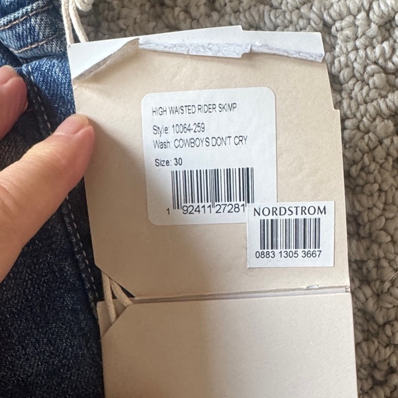 MOTHER High Rise Blue Jeans - Picture 3 of 5